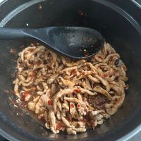 可能是義大利麵和文字的圖像