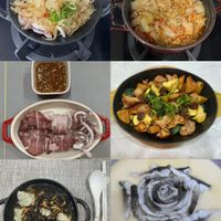 可能是麵、豆腐、拉麵和火鍋的圖像