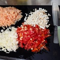 可能是刀和食物的圖像