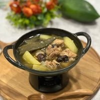 可能是粥、豆腐、火鍋和文字的圖像
