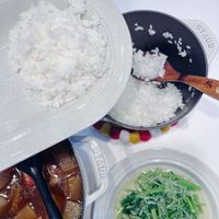 可能是豆腐、粥和顯示的文字是「 STRIG STAUB BO SHAUD 」的圖像