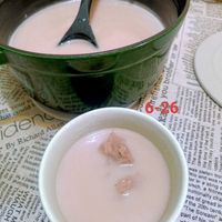 可能是粥和文字的圖像
