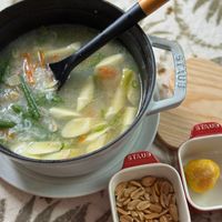 可能是豆腐和粥的圖像