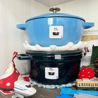 可能是慢燉鍋、泡茶器和文字的圖像
