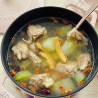 可能是粥、豆腐和火鍋的圖像