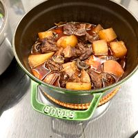 可能是香菇、豆腐和火鍋的圖像