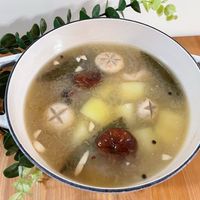 可能是香菇和粥的圖像