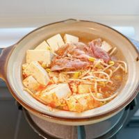 可能是火鍋和豆腐的圖像