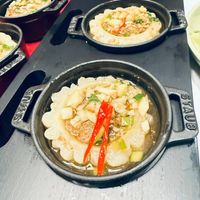 可能是粥、火鍋和豆腐的圖像