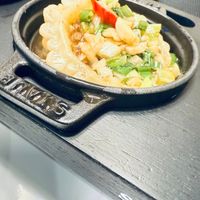 可能是拉麵、粥、豆腐和火鍋的圖像