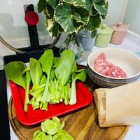 可能是綠葉甘藍、莙薘菜和文字的圖像