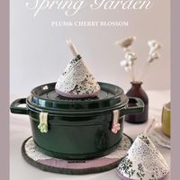 可能是顯示的文字是「 Spring Garden PLUM&CHERRYBLOSSOM PLUM& CHERRY BLOSSOM an LU Ko6 CHE PLUM& 」的圖像