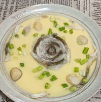 可能是粥和文字的圖像