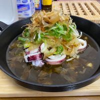 可能是豆腐和拉麵的圖像