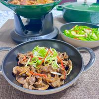 可能是麵、火鍋和文字的圖像