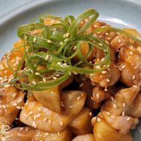 可能是豆腐、拉麵和文字的圖像