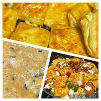可能是豆腐和肉餡餅的圖像