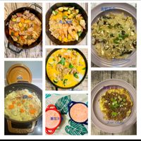 可能是義大利麵、炒飯、印度香料飯、蝦、西班牙大鍋飯、炒麵和麵的圖像