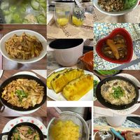 可能是豆腐、拉麵、粥和文字的圖像