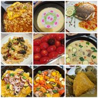可能是豆腐、炒飯和文字的圖像