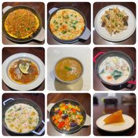 可能是粥、火鍋、麵和豆腐的圖像