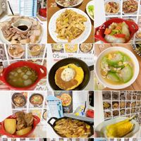 可能是粥、炒麵、拉麵和文字的圖像