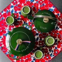 可能是顯示的文字是「 STAUB AU の STAUB THEIERE HEIERE STAUB STAUB STAUB STAUB STAUB STAUB 0 SUUUS BUVIS 」的圖像