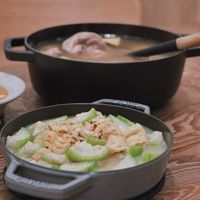可能是火鍋和豆腐的圖像
