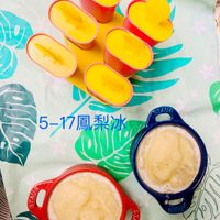 可能是甜點和顯示的文字是「 STAUB AUB 5-17鳳梨冰 TC 5-17 A STANS 」的圖像