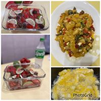 可能是草莓和顯示的文字是「 FS Spri PhotoGrid 」的圖像