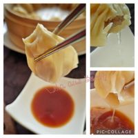 可能是拉麵、港式點心和顯示的文字是「 ട aus'berlita berlin ១១០ စ် PIC.COLLAGE 」的圖像