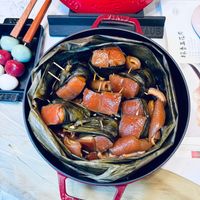 可能是火鍋和香菇的圖像