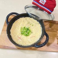 可能是豆腐、粥、牧羊人派和文字的圖像