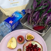 可能是蘋果、豆腐和文字的圖像