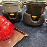 可能是鬆餅機、喇叭和泡茶器的圖像