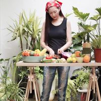 可能是 1 人和水果的圖像