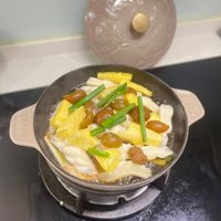 可能是火鍋和豆腐的圖像