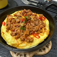 可能是歐姆蛋和文字的圖像