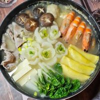 可能是豆腐、火鍋和文字的圖像