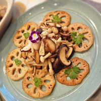 可能是豆腐和香菇的圖像