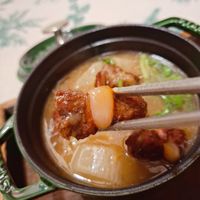 可能是‎粥、火鍋和‎顯示的文字是「 ‎иM 복십 דבע 楊太大厨房烘焙筆記‎」‎‎ 的圖像
