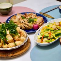 可能是火鍋和豆腐的圖像