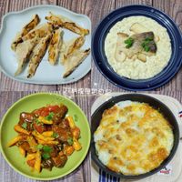 可能是義大利麵、肉餡餅、豆腐、牧羊人派和顯示的文字是「理學習日記 理學習 や stanb 」的圖像