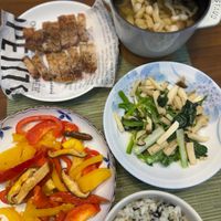 可能是豆腐和香菇的圖像