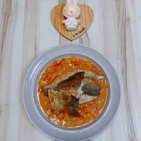 可能是歐姆蛋、豆腐和燉小牛膝的圖像
