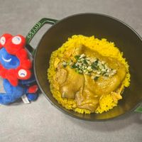 可能是燉小牛膝、西班牙大鍋飯、印度香料飯和北非小米飯的圖像