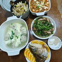可能是豆腐、粥和文字的圖像