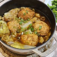 可能是豆腐、火鍋和文字的圖像