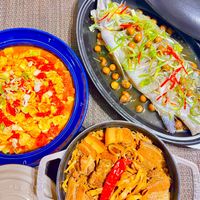 可能是義大利麵和豆腐的圖像