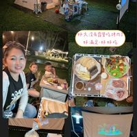 可能是 5 個人、大家在露營和文字的圖像